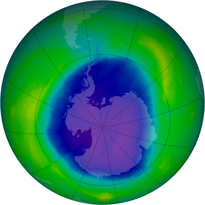 Ozone Map 1987-10-26